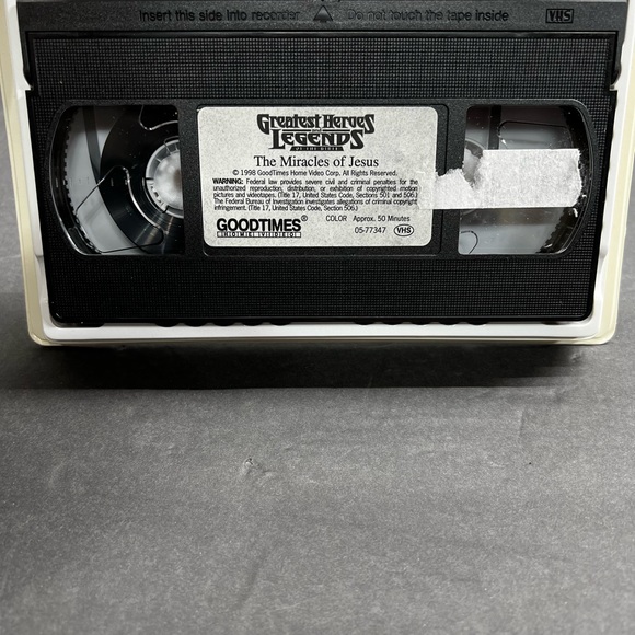 🎄Greatest Heroes and Legends of the Bible - The Nativity (VHS, 1998) Christmas - Picture 2 of 3